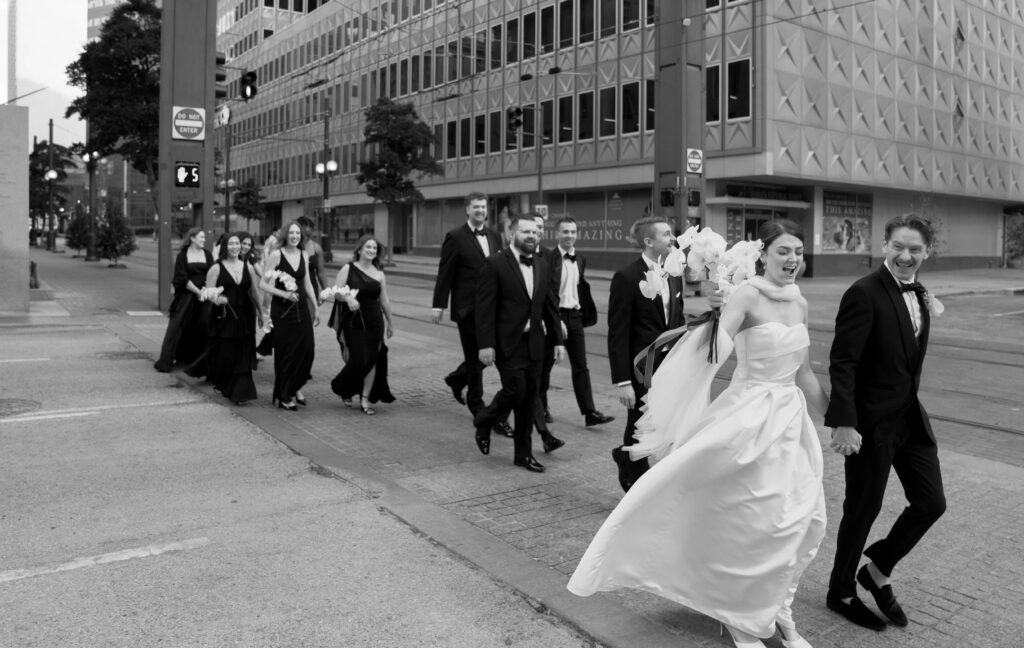 A timeless black tie downtown Dallas, Texas wedding at the 400 N Ervay wedding venue with. Discover candid, editorial, and documentary wedding photography on digital and film. 