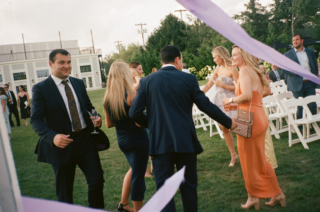 Photos of a summer wedding in New Jersey on 35mm film. Discover documentary film wedding photography in New York and New Jersey. 