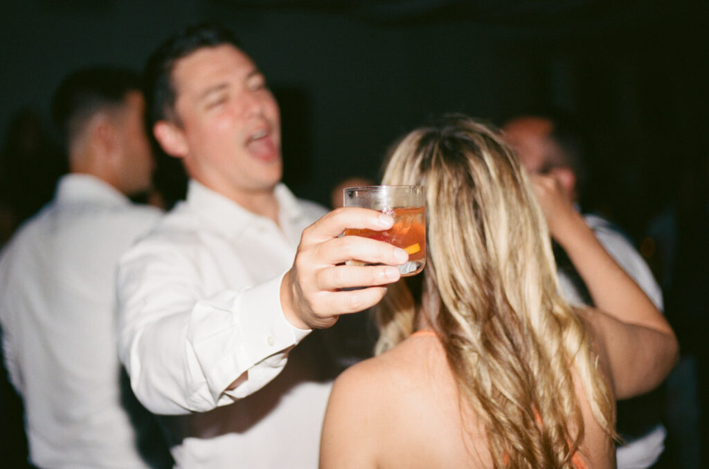 Photos of a summer wedding in New Jersey on 35mm film. Discover documentary film wedding photography in New York and New Jersey. 