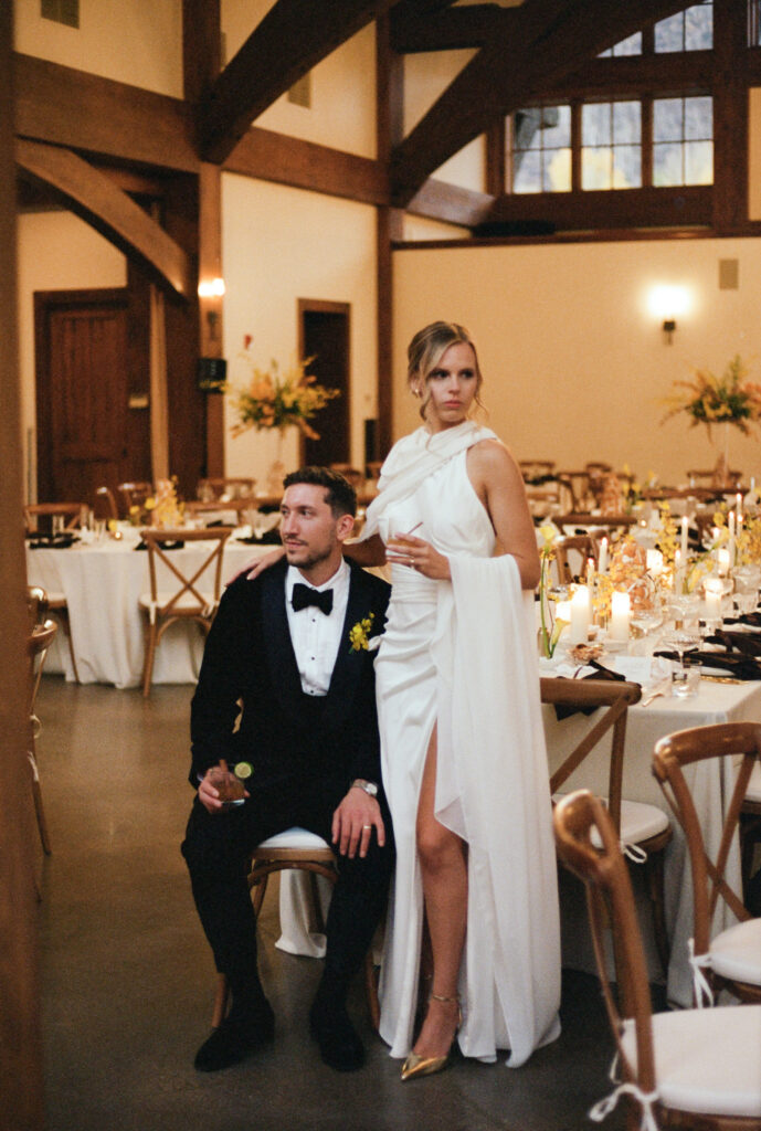 A modern fall wedding in Vail. Discover luxury film wedding photography in Colorado and beyond. 