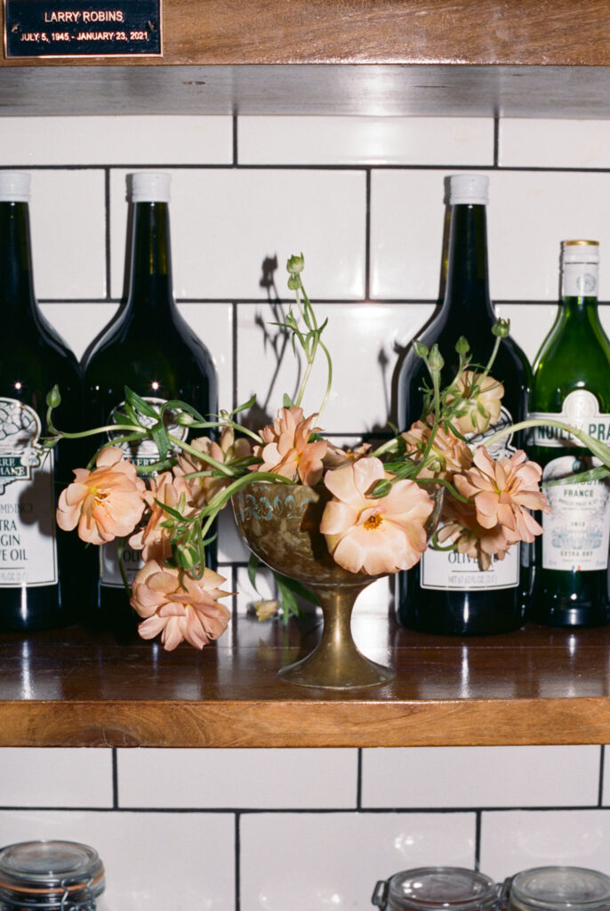 A wedding reception in downtown Los Angeles, California. Discover film wedding photography in New York, Colorado, and California. 