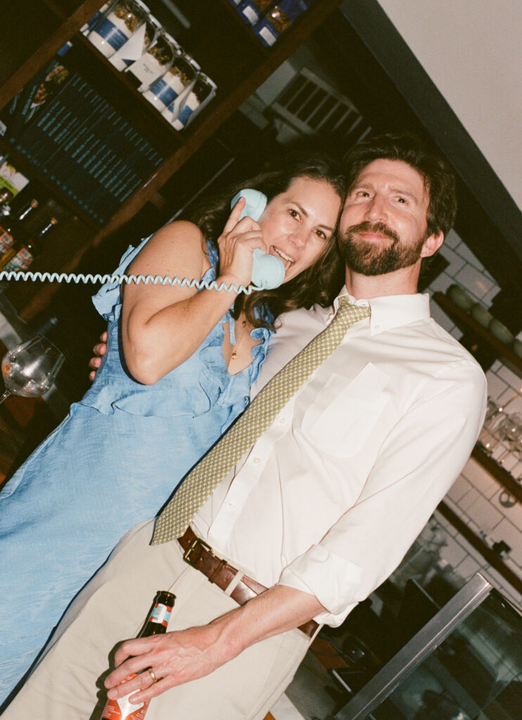 A wedding reception in downtown Los Angeles, California. Discover film wedding photography in New York, Colorado, and California. 